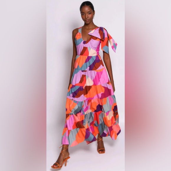 Hutch Alessa scoop neck maxi dress NWT size medium - Picture 9 of 11